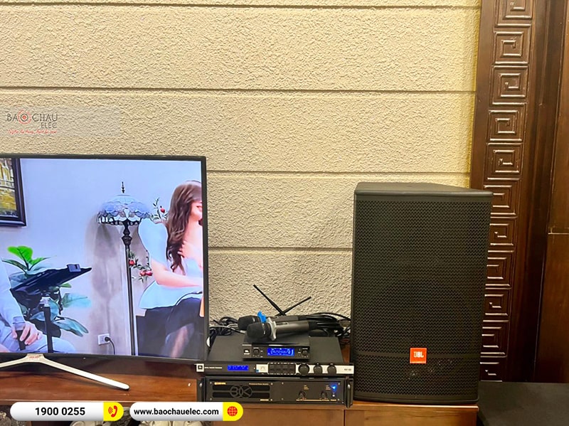 Lắp đặt dàn karaoke gia đình anh Hải tại Bắc Giang