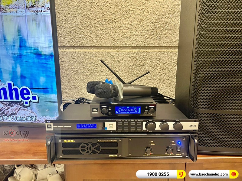 Lắp đặt dàn karaoke gia đình anh Hải tại Bắc Giang