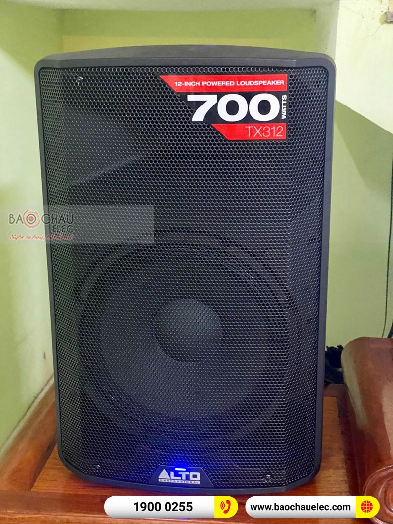 Lắp đặt dàn karaoke gia đình anh Long