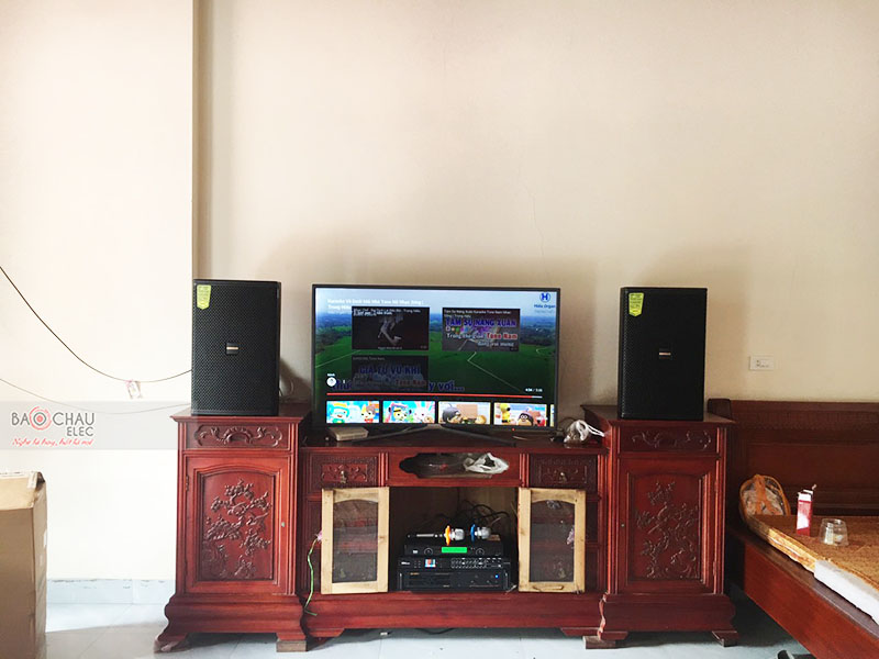 Dàn karaoke gia đình anh Mạnh h4