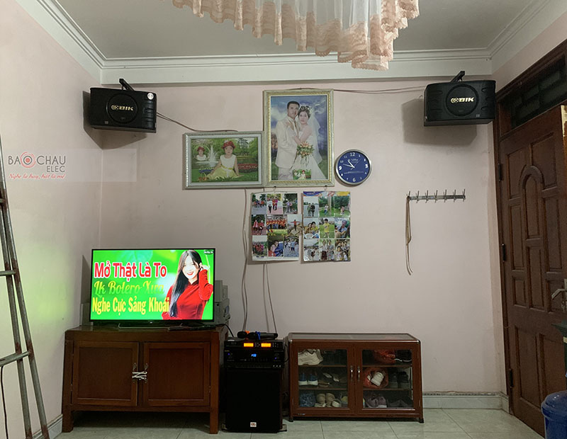 Lắp đặt dàn karaoke anh Sáng tại Bắc Giang (BSP410, BJ-S968, VM640A, VM420A, BPR8500, BJ-U550…)