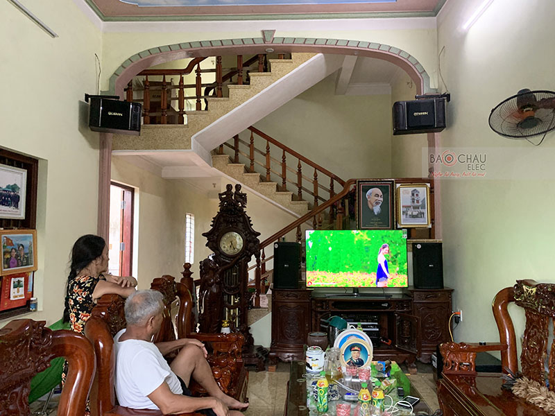 Lắp đặt dàn karaoke anh Sáng tại Bắc Giang (BSP410, BJ-S968, VM640A, VM420A, BPR8500, BJ-U550…)
