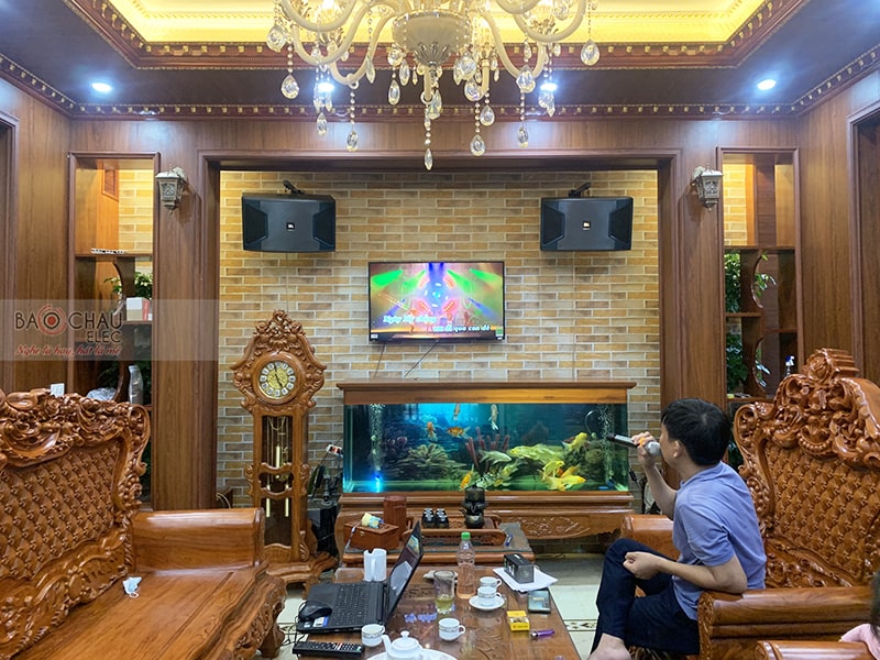 Lắp đặt d&agrave;n karaoke anh T&agrave;i tại Bắc Giang