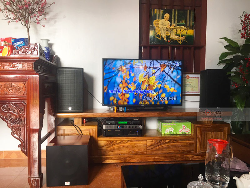 D&agrave;n karaoke gia đ&igrave;nh anh Thiểm tại Bắc Giang