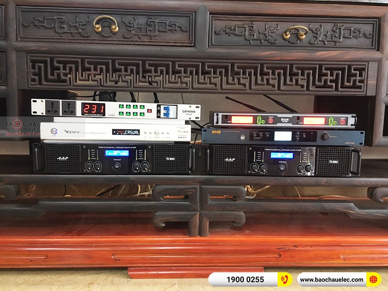 Lắp đặt dàn karaoke anh Tuấn tại Bắc Giang