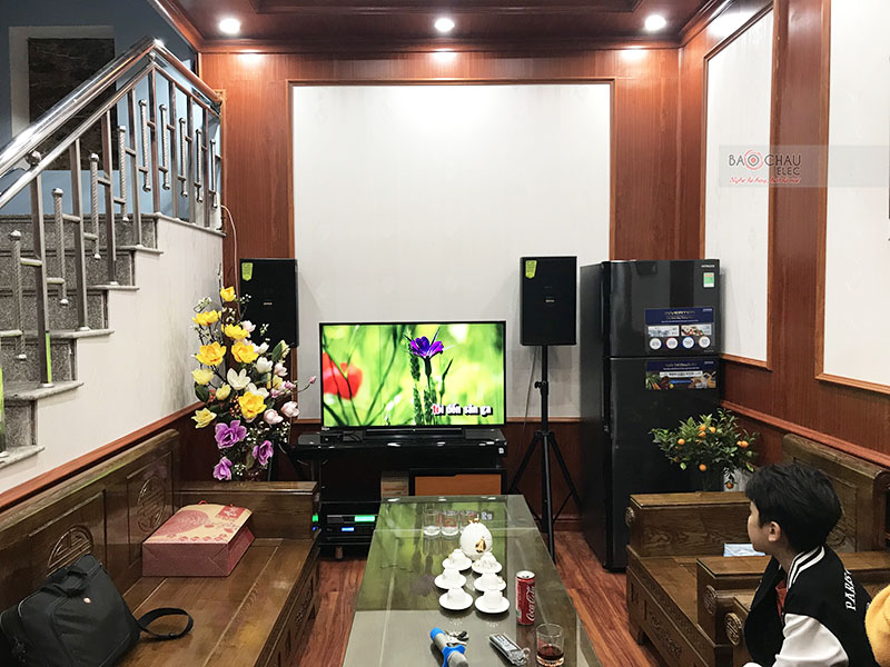 Dàn karaoke gia đình chị Hiên h4