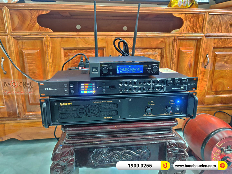 Lắp đặt dàn karaoke chị Hải tại Bắc Kạn