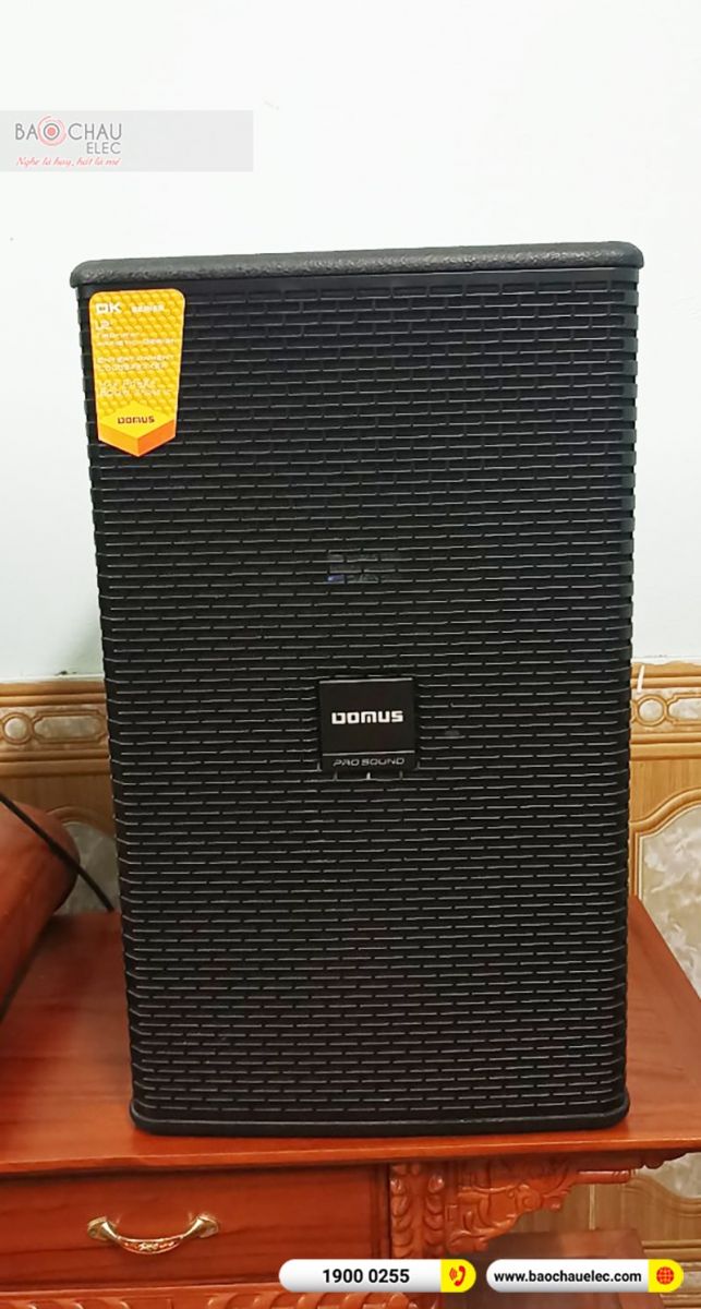 Lắp đặt dàn karaoke trị giá khoảng 40 triệu cho anh Bắc tại Bắc Ninh (Domus DK612S, AAP TD8004, BPR-5600, BCE UGX12, BKSound M8)