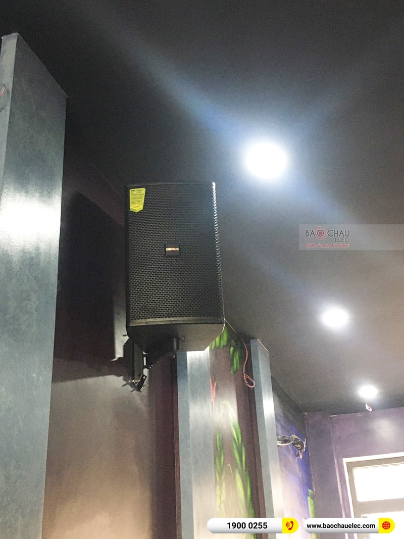 Lắp đặt bộ dàn âm thanh quán cafe chị Oanh tại Bắc Ninh