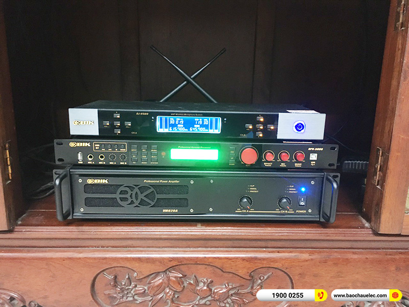 Lắp đặt dàn karaoke trị giá hơn 40 triệu cho anh Hoàng tại Bắc Ninh (BMB CSS 1210SE, VM620A, BPR-5600, BJ-U500) 