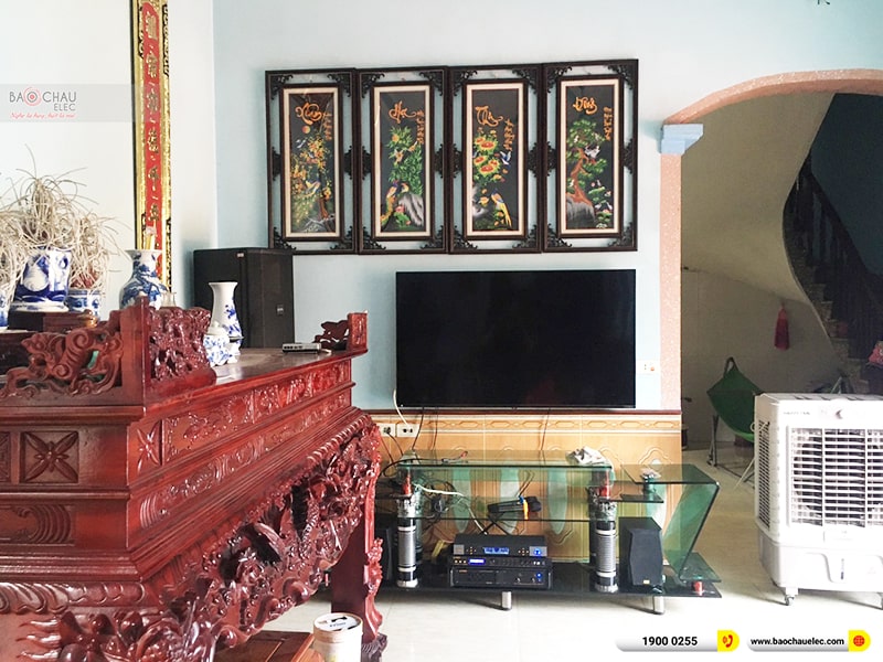 Lắp đặt dàn karaoke trị giá hơn 30 triệu cho anh Yên tại Bắc Ninh
