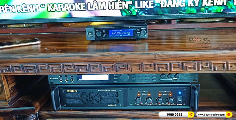 Lắp đặt dàn karaoke trị giá gần 50 triệu cho anh Doanh tại Bắc Ninh