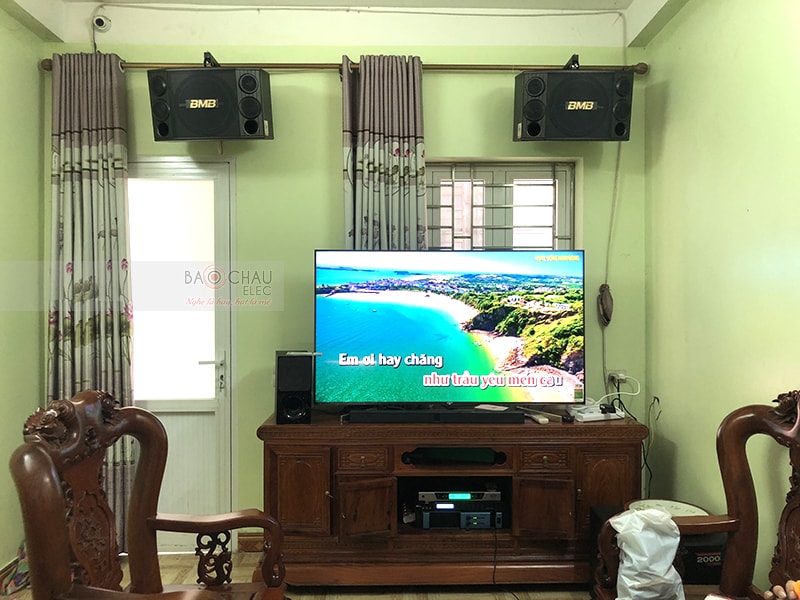 Dàn karaoke gia đình anh Phan ở Tiên Du h5