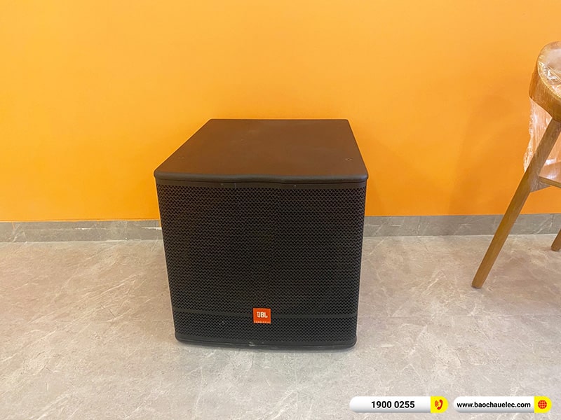 Lắp đặt dàn âm thanh cho quán Hy Linh Tea & Cafe tại Hải Phòng (RCF CMAX 4112, VM840A, KX180A, JBL CV18S, Yamaha WXC50) 