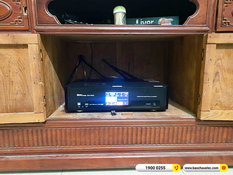 Lắp đặt dàn karaoke trị giá hơn 20 triệu cho anh Chí tại Bắc Ninh (BMB CSN 510SE, BKSound DKA 6500) 