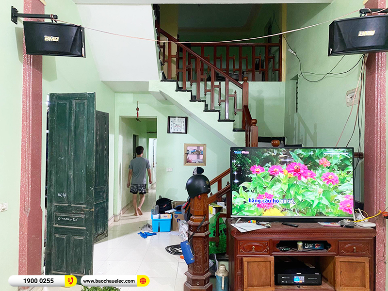 Lắp đặt dàn karaoke trị giá hơn 20 triệu cho anh Chí tại Bắc Ninh (BMB CSN 510SE, BKSound DKA 6500) 