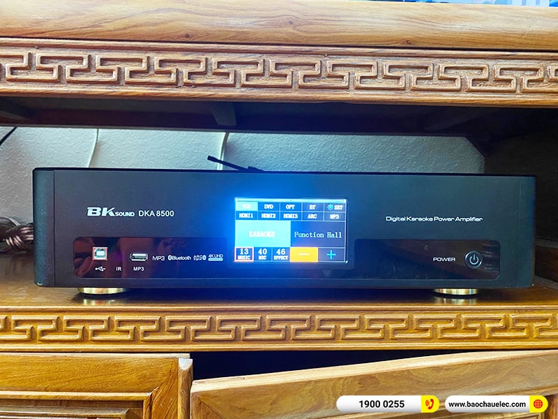 Lắp đặt dàn karaoke trị giá gần 30 triệu cho anh Cương tại Bắc Ninh (Denon DP-R212, BKSound DKA 8500, BKSound SW512B) 