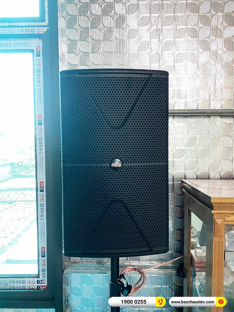 Lắp đặt dàn karaoke trị giá khoảng 30 triệu cho anh Đại tại Quảng Ninh (Alto AT2000II, VM620A, BPR-8500, DAC 233)