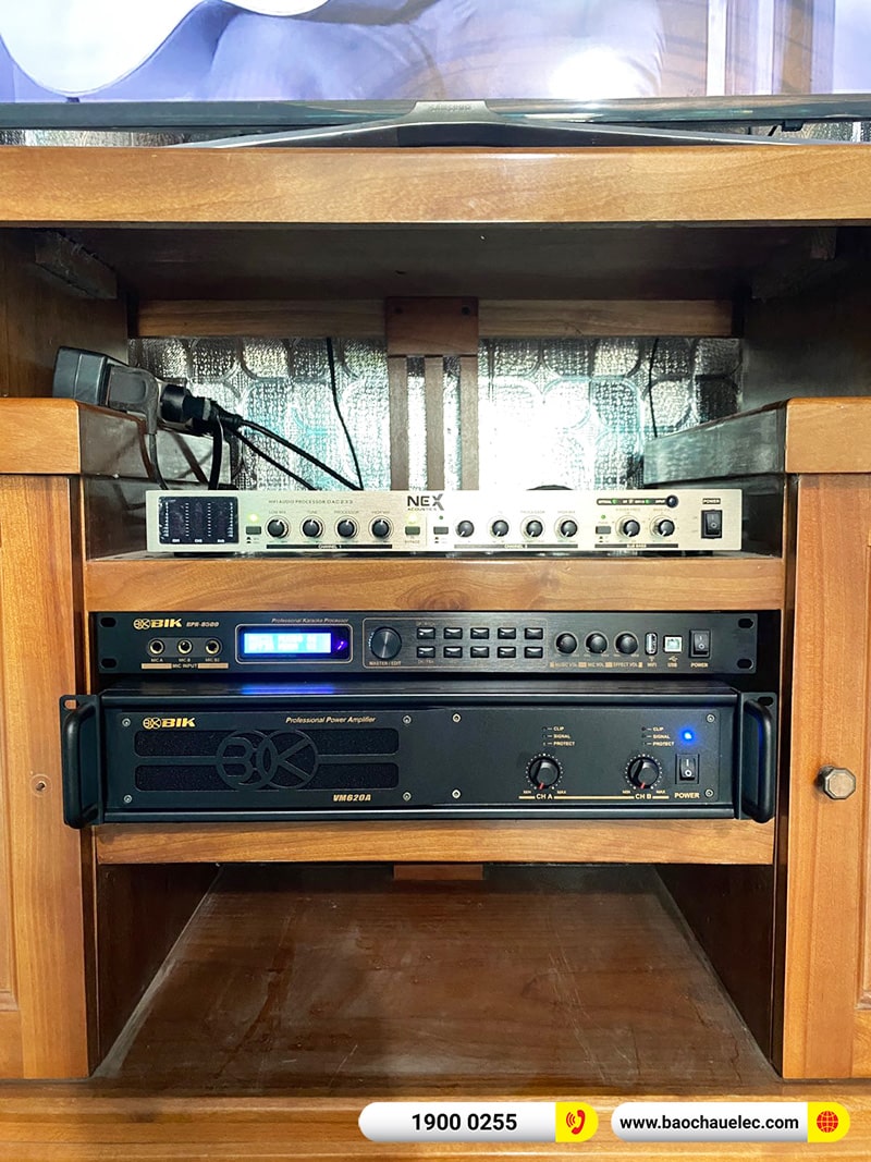 Lắp đặt dàn karaoke trị giá khoảng 30 triệu cho anh Đại tại Quảng Ninh (Alto AT2000II, VM620A, BPR-8500, DAC 233)