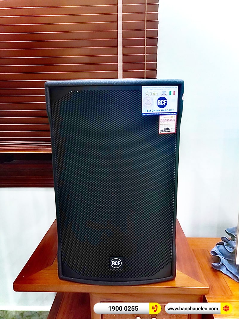 Lắp đặt d&agrave;n karaoke RCF hơn 113tr cho anh Đạt tại Bắc Ninh (RCF CMAX 3112 MK2, TD8004, J602, K9900II Luxury, W88Plus,&hellip;) 