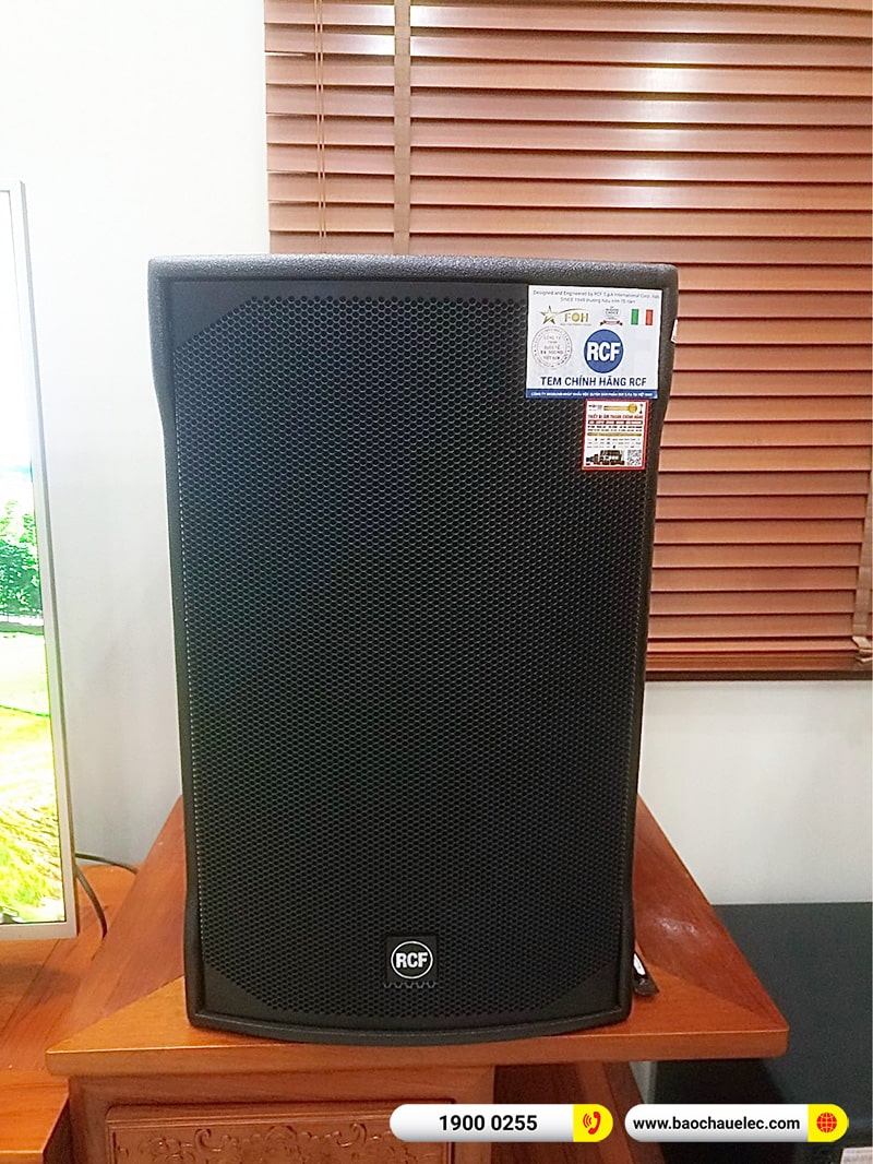 Lắp đặt d&agrave;n karaoke RCF hơn 113tr cho anh Đạt tại Bắc Ninh (RCF CMAX 3112 MK2, TD8004, J602, K9900II Luxury, W88Plus,&hellip;) 