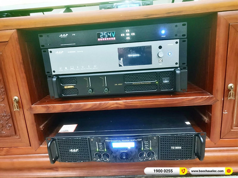 Lắp đặt d&agrave;n karaoke RCF hơn 113tr cho anh Đạt tại Bắc Ninh (RCF CMAX 3112 MK2, TD8004, J602, K9900II Luxury, W88Plus,&hellip;) 
