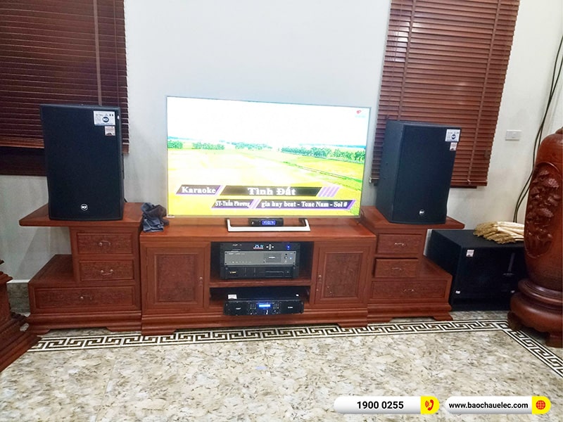 Lắp đặt d&agrave;n karaoke RCF hơn 113tr cho anh Đạt tại Bắc Ninh (RCF CMAX 3112 MK2, TD8004, J602, K9900II Luxury, W88Plus,&hellip;) 