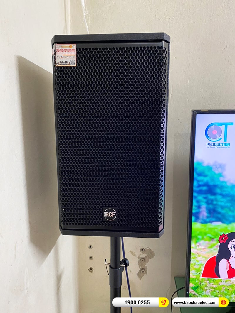 Lắp đặt dàn karaoke trị giá hơn 40 triệu cho anh Hùng tại Bắc Ninh (RCF X-MAX 10, VM420A, X5 Plus, U900 Plus X) 