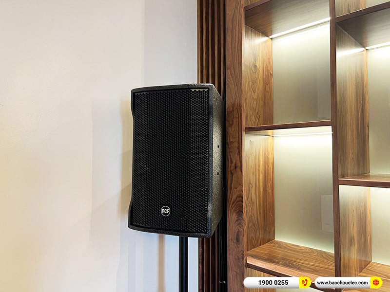 Lắp đặt dàn karaoke trị giá khoảng 260 triệu cho anh Mạnh tại Bắc Ninh (RCF CMAX 4110, IPS 2700, IPS 5.0K, Kx180A, S8018II, S290D,…)