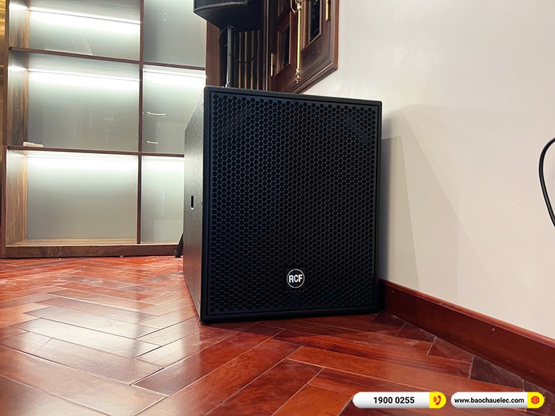 Lắp đặt dàn karaoke trị giá khoảng 260 triệu cho anh Mạnh tại Bắc Ninh (RCF CMAX 4110, IPS 2700, IPS 5.0K, Kx180A, S8018II, S290D,…)