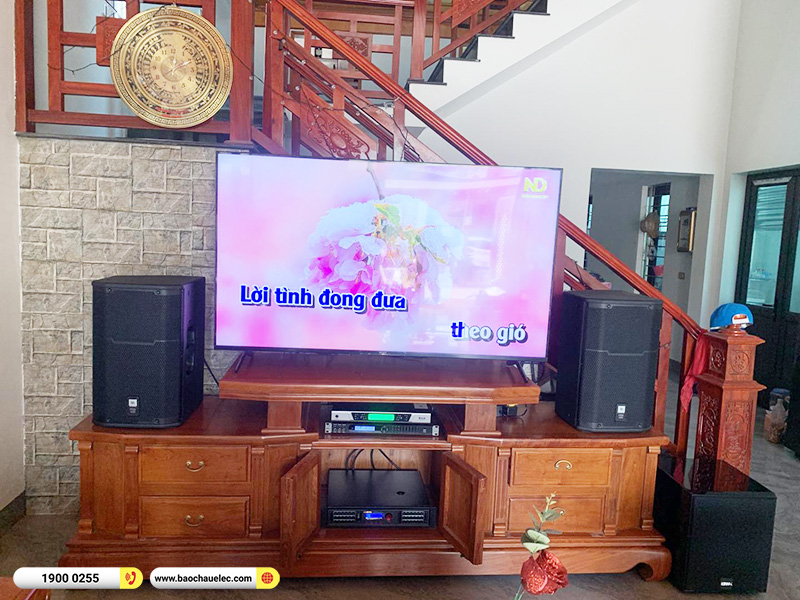 Lắp đặt dàn karaoke JBL hơn 62tr cho anh Nam tại Bắc Ninh (JBL PRX412M, BPA-8200, KP600, BJ-W25A, UGX12 Luxury) 
