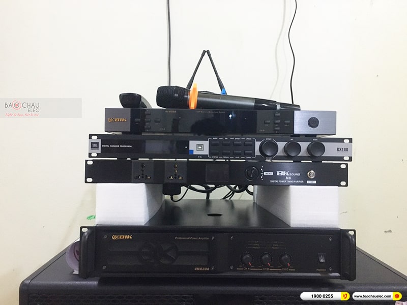 Lắp đặt dàn karaoke trị giá hơn 60 triệu cho anh Nam tại Bắc Ninh (Amate Key 12, VM630A, KX180A, BJ-W66 Plus, BJ-U500, BKSound M8)