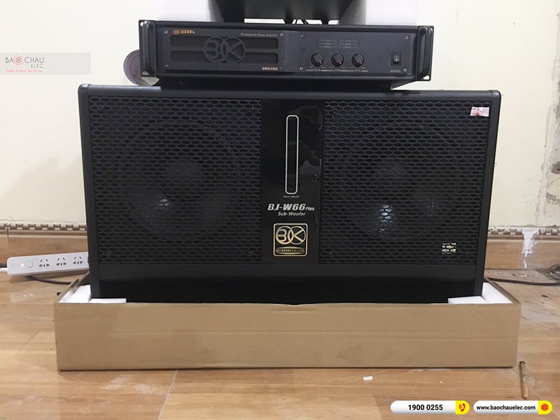 Lắp đặt dàn karaoke trị giá hơn 60 triệu cho anh Nam tại Bắc Ninh (Amate Key 12, VM630A, KX180A, BJ-W66 Plus, BJ-U500, BKSound M8)