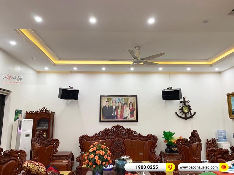 Dàn karaoke gia đình anh Nhã