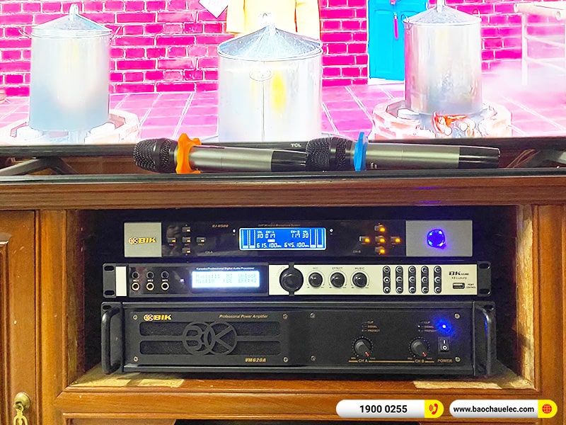 Lắp đặt dàn karaoke trị giá khoảng 40 triệu cho anh Thắng tại Bắc Ninh (BMB CSN 510SE, VM620A, X6 Luxury, SW512C, BJ-U500)