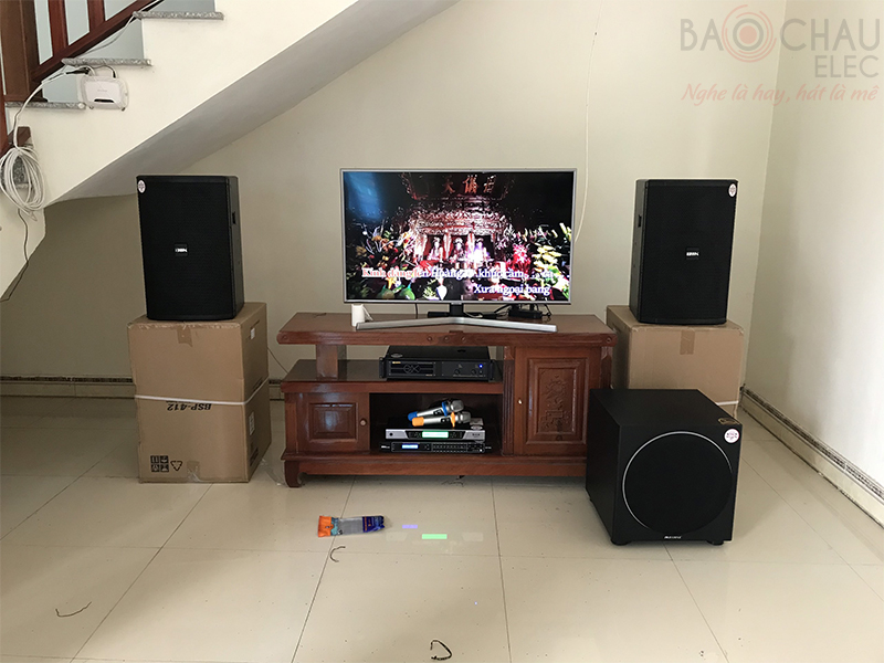Dàn karaoke gia đình của anh Thắng tại Bắc Ninh h5