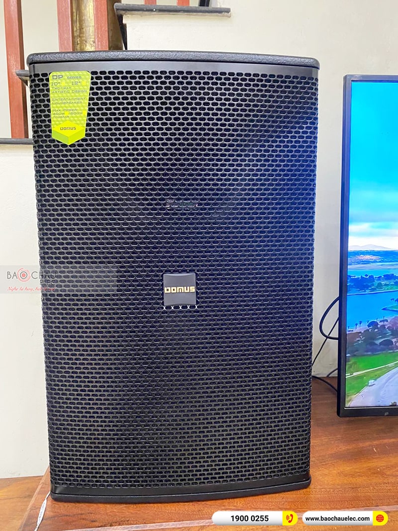 Lắp đặt dàn karaoke trị giá hơn 50 triệu cho anh Tới tại Bắc Ninh (Domus DP6150, VM840A, X6 Luxury, Sub4500D, UGX12, BKSound M8) 