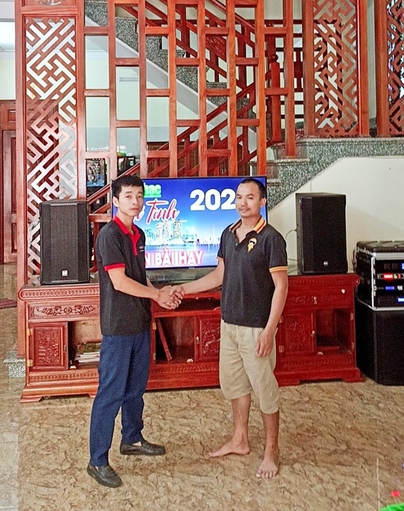 Lắp đặt dàn karaoke trị giá hơn 90 triệu cho anh Trọng tại Bắc Ninh (RCF CMAX 4112, BPA-8200, KX180A, TS315S, BCE VIP6000, BKSound M8)