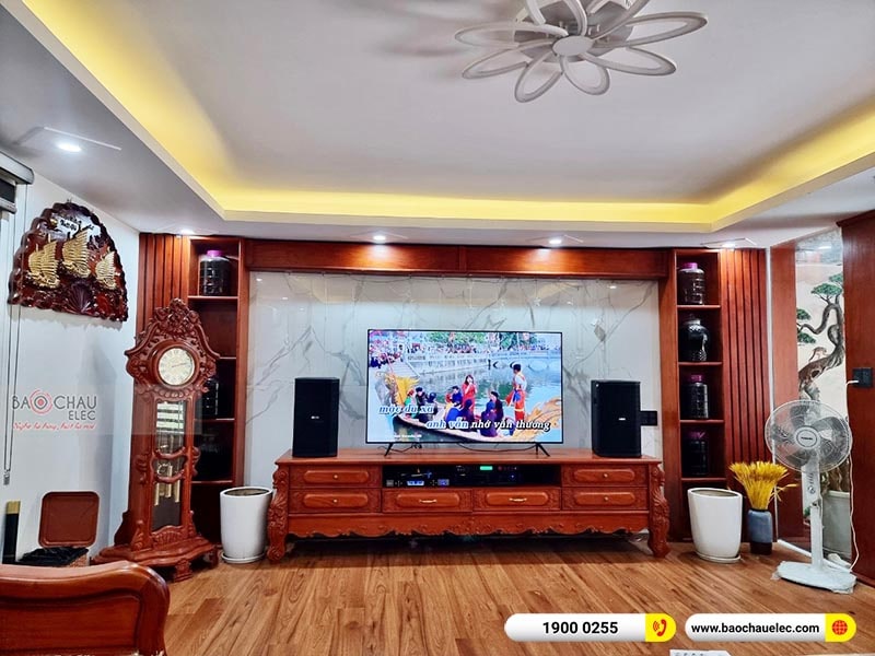 Lắp đặt dàn karaoke gia đình anh Trung tại Bắc Ninh