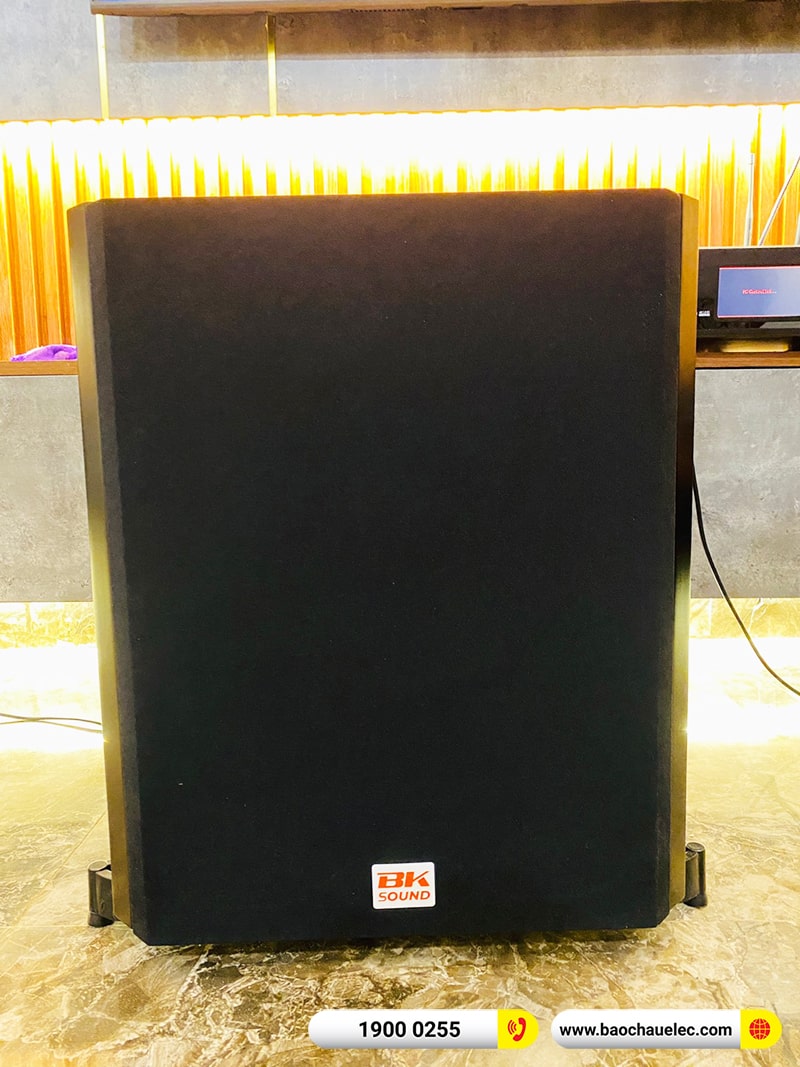 Lắp đặt dàn karaoke JBL hơn 44tr cho anh Tú tại Thái Nguyên (JBL XS12, BKSound DKA 8500, SW612B) 