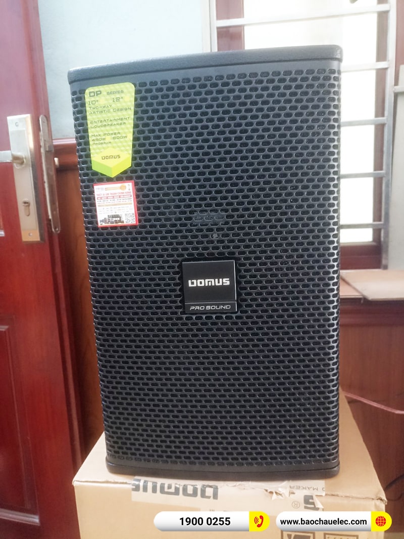 Lắp đặt dàn karaoke Domus hơn 35tr cho anh Vẻ tại Bắc Ninh (Domus DP6100 Max, CA-J602, KP500, SW512C, BJ-U500, AAP P8) 