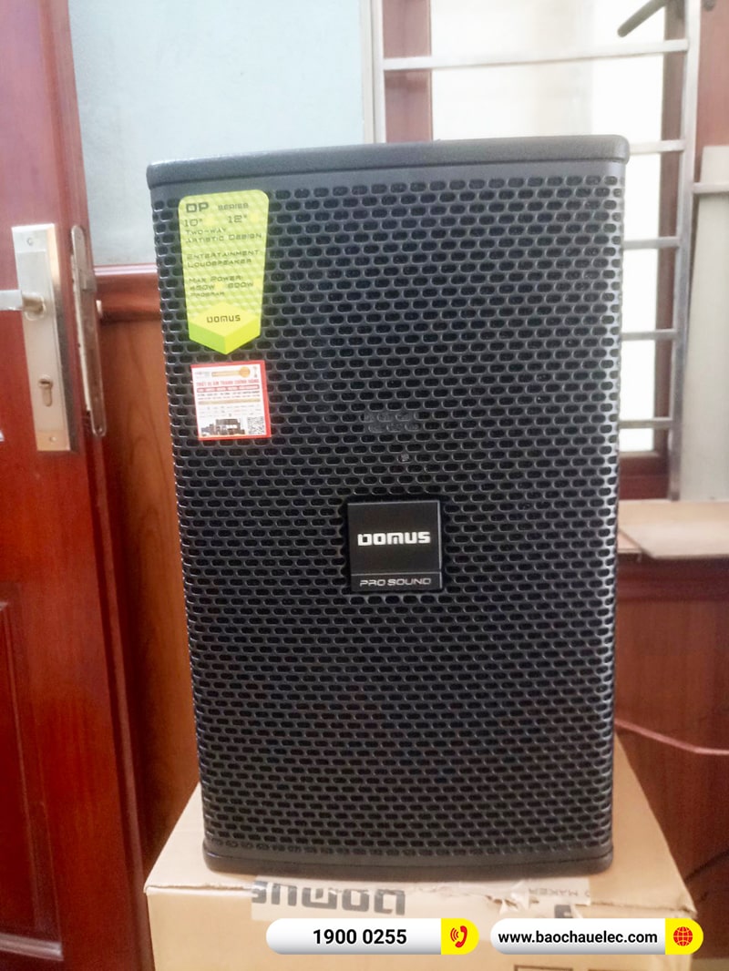 Lắp đặt dàn karaoke Domus hơn 35tr cho anh Vẻ tại Bắc Ninh (Domus DP6100 Max, CA-J602, KP500, SW512C, BJ-U500, AAP P8) 