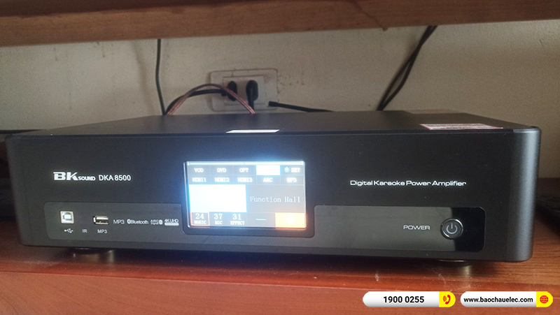 Lắp đặt dàn karaoke BMB 26tr cho anh Việt tại Bắc Ninh (BMB CSD 880SE, BKSound DKA 8500)