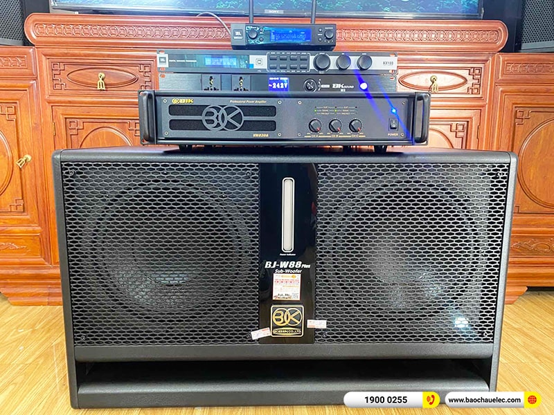 Lắp đặt dàn karaoke trị giá hơn 70 triệu cho anh Xuân tại Bắc Ninh (JBL XS12, VM830A, KX180A, BJ-W88 Plus, VM200, BKSound M8)