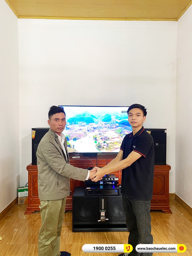 Lắp đặt dàn karaoke trị giá hơn 70 triệu cho anh Xuân tại Bắc Ninh (JBL XS12, VM830A, KX180A, BJ-W88 Plus, VM200, BKSound M8)