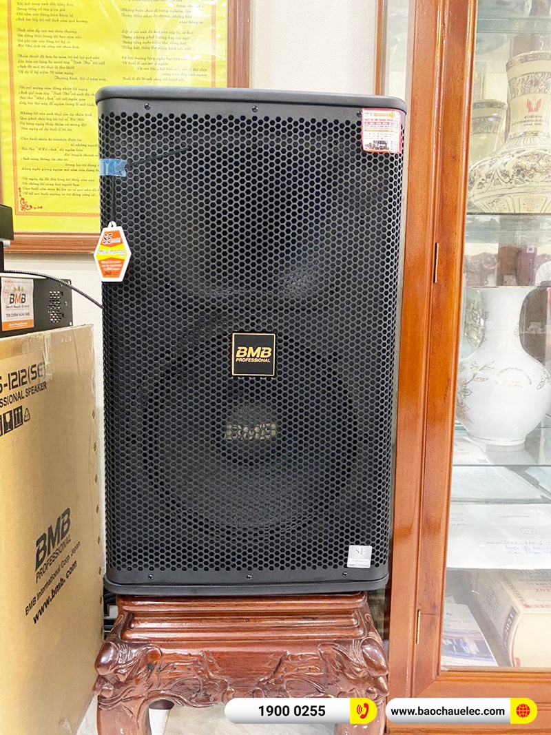 Lắp đặt dàn karaoke BMB gần 70tr cho bác Ngân tại Ninh Bình (BMB 1212SE, DAD 950, KSP-50, VM300, AAP P8)