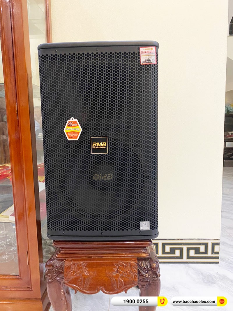 Lắp đặt dàn karaoke BMB gần 70tr cho bác Ngân tại Ninh Bình (BMB 1212SE, DAD 950, KSP-50, VM300, AAP P8)