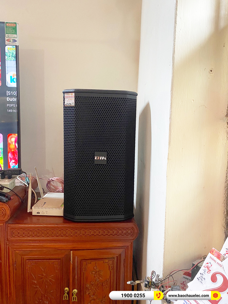 Lắp đặt dàn karaoke trị giá gần 30 triệu cho chị Hòa tại Bắc Ninh (BIK BSP 410II, BKSound DKA 6500, BKSound SW512C) 