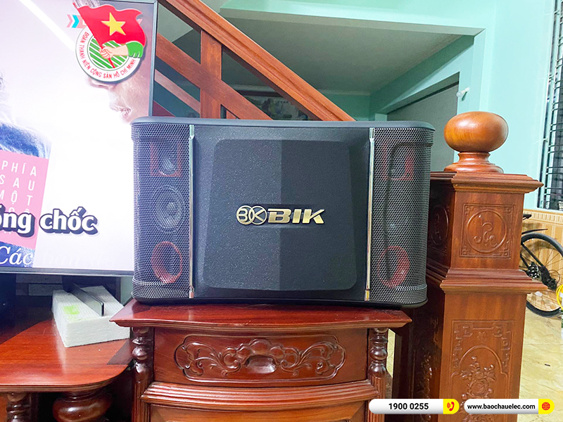 Lắp đặt dàn karaoke trị giá hơn 20 triệu cho chị Hồng tại Bắc Ninh (Bik BJ-S968, BKSound DKA 8500) 