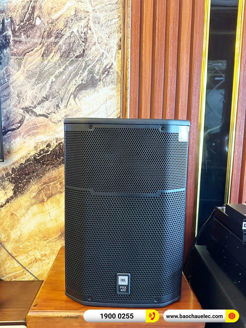 Lắp đặt dàn karaoke JBL 111tr cho cô Linh tại Bắc Ninh (JBL 415M, VM1020A, AAP TD8004, KX180A, PRX 418S, VM300,…) 